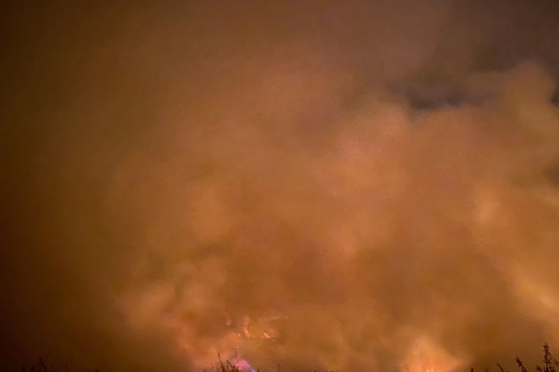 Kebakaran melahap tiga hektare lahan di Banjarbaru