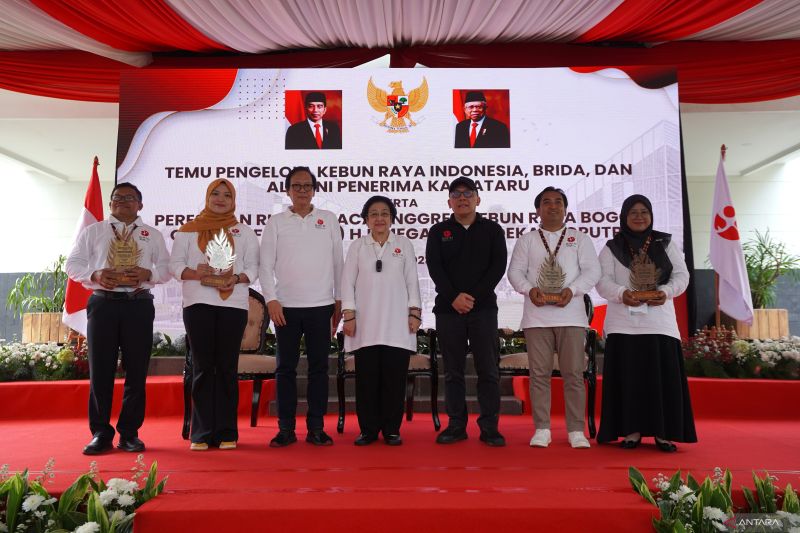 Megawati resmikan Rumah Kaca Anggrek di Kebun Raya Bogor