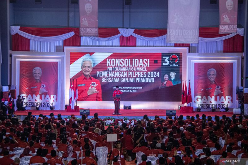 Konsolidasi pemenangan Ganjar Pranowo di Sumatera Selatan