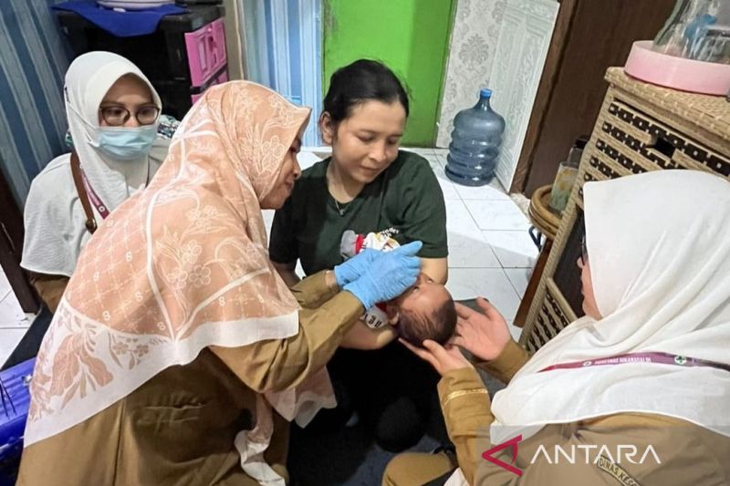 95 persen anak Cianjur sudah dapat imunisasi polio lengkap