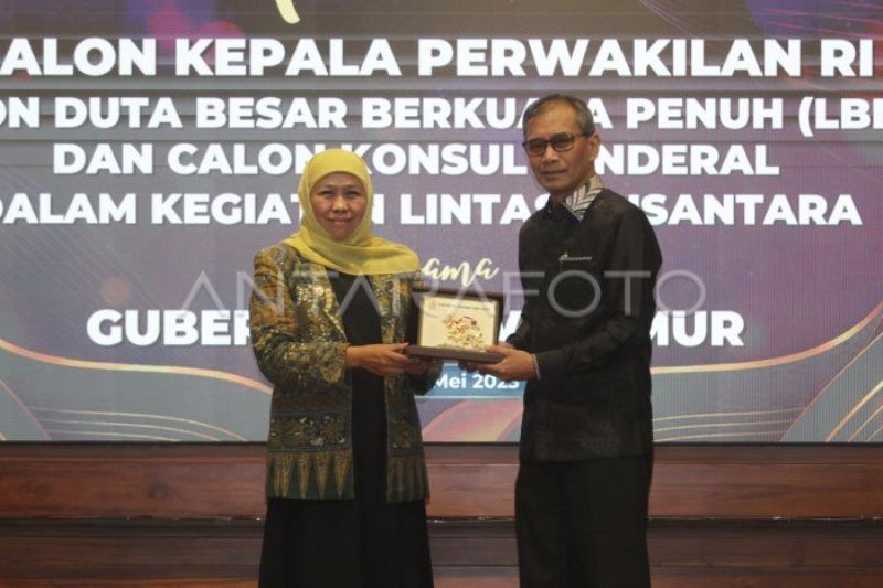 Gubernur Jawa Timur bertemu calon perwakilan RI