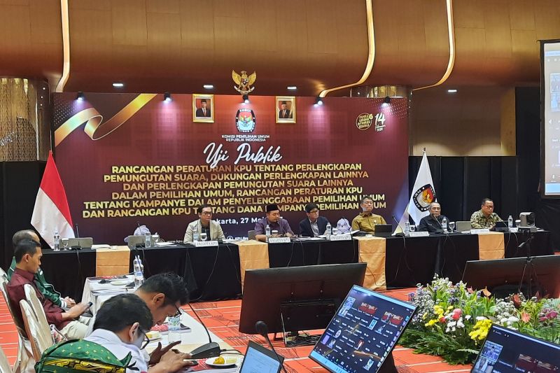 KPU atur sumbangan uang elektronik dana kampanye Pemilu 2024