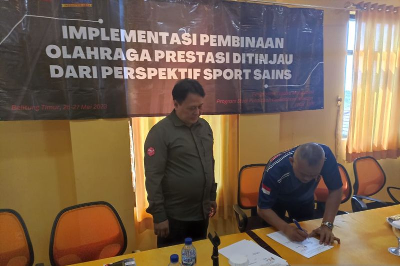 Belitung Timur dan UPI Bandung kerja sama program beasiswa bagi atlet berprestasi