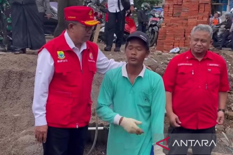 Ribuan penyintas gempa Cianjur belum bangun rumah karena sulit dapat tukang