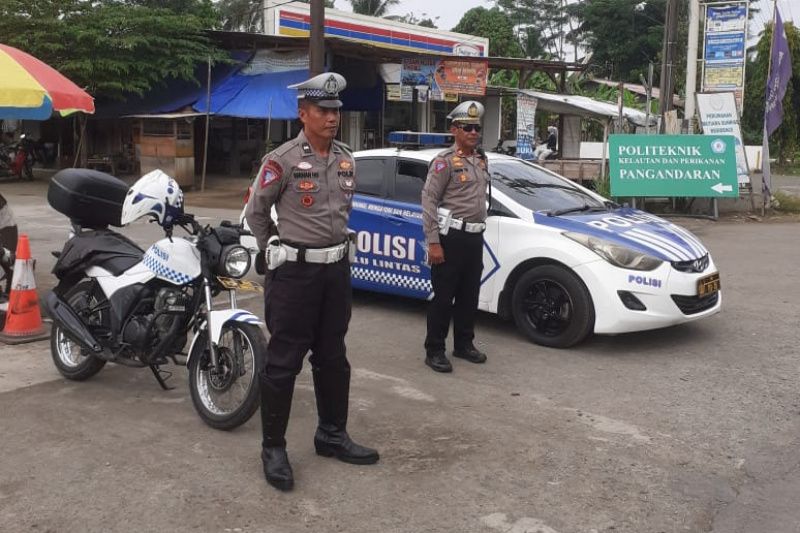 Polisi antisipasi kemacetan saat libur panjang di jalur wisata Pangandaran