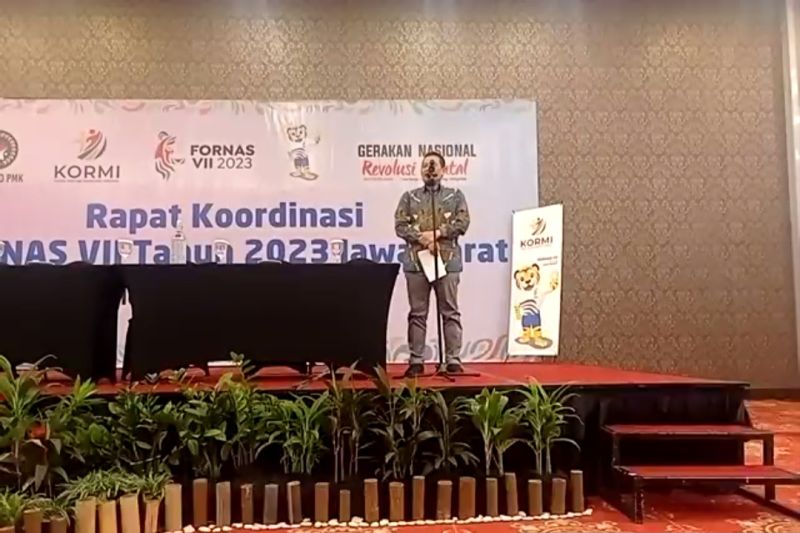 Ramaikan Fornas 2023 di Bandung, Kormi kenalkan maskot 