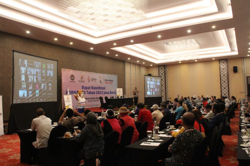20.000 penggiat olahraga masyarakat ikuti Fornas 2023  di Bandung