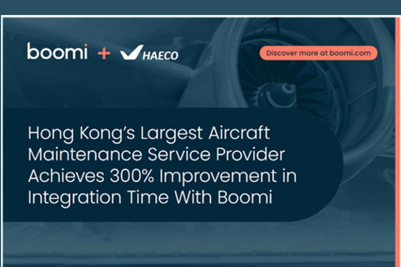 Hong Kong's Largest Aircraft Maintenance Service Provider Achieves 300% Improvement in Integration Time With Boomi - Vimarsana News