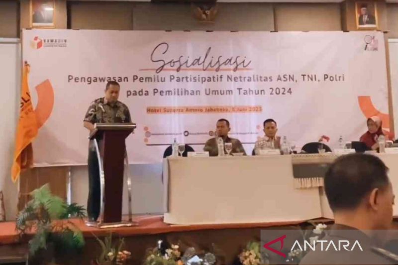 Bawaslu Kabupaten Bekasi sosialisasi netralitas aparatur pada Pemilu 2024