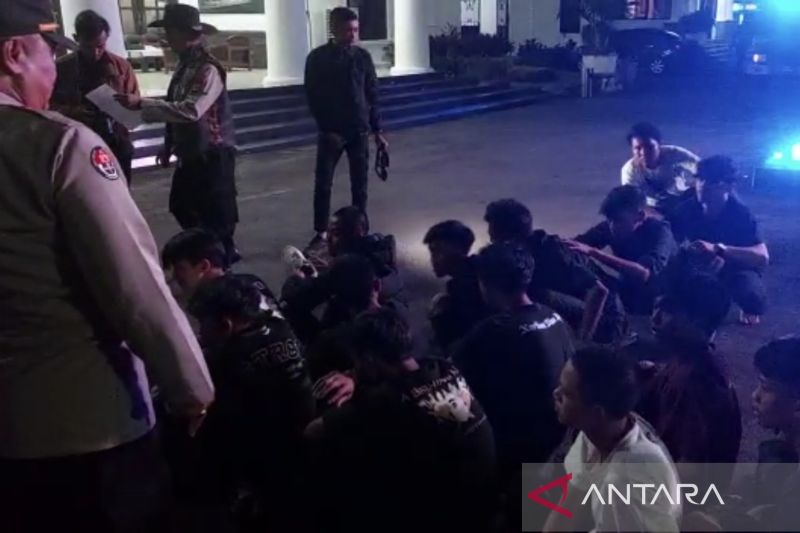 Polrestabes Bandung amankan 68 orang geng motor yang resahkan warga