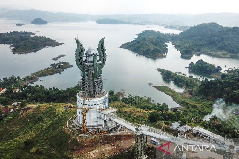 Proyek pembangunan Menara Kujang Sepasang