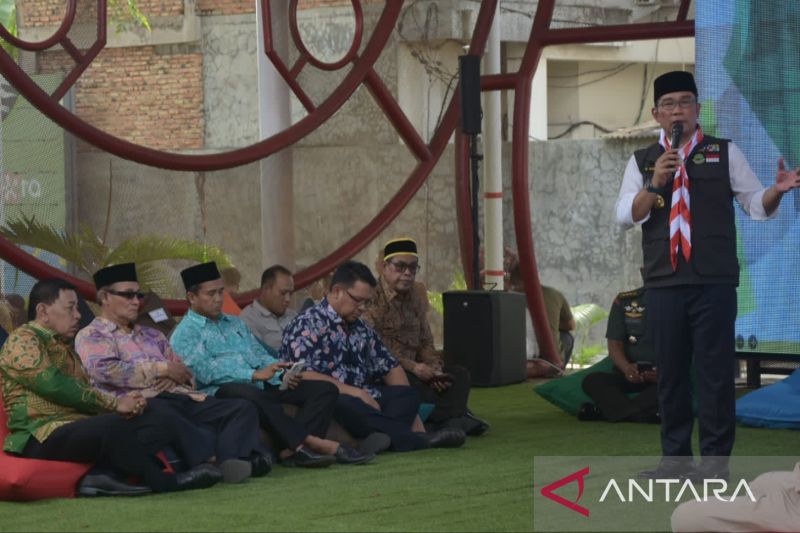 Gubernur Jabar siaran keliling di Kabupaten Bekasi