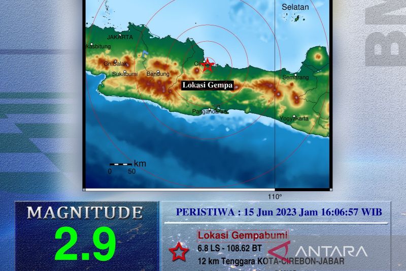 BPBD Cirebon pastikan tak ada kerusakan akibat gempa
