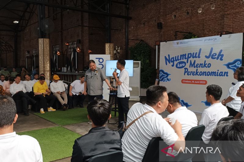 Menko Airlangga targetkan sejuta warga terdaftar di Kartu Prakerja