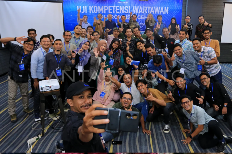 Uji kompetensi wartawan di Aceh