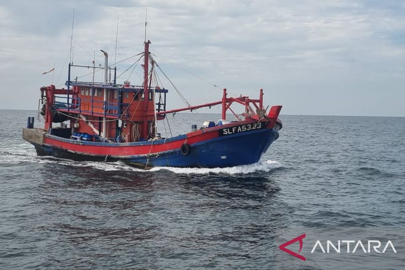 KKP tangkap kapal illegal fishing berbendera Malaysia