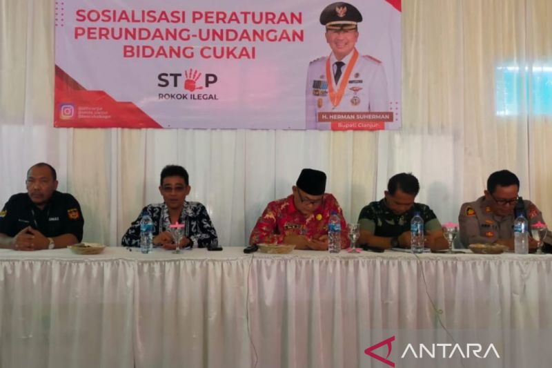 Tekan peredaran rokok ilegal, Cianjur gencarkan sosialisasi UU Cukai