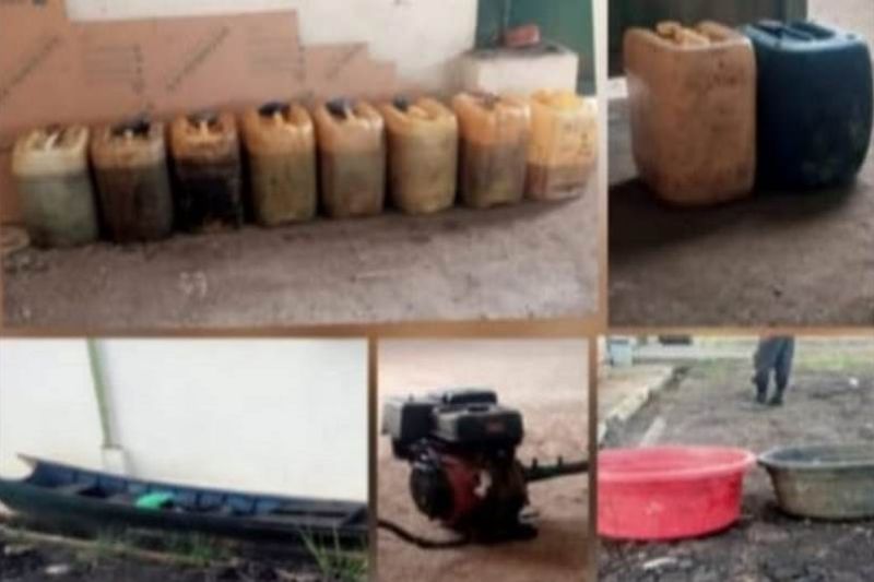 Polisi tangkap pelaku dan pengumpul BBM hasil penggelapan perkebunan sawit