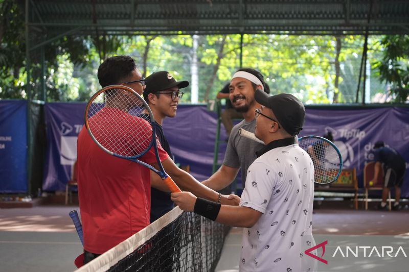 96 tim tenis Jabodetabek meriahkan TipTip Dash Tennis Tournament