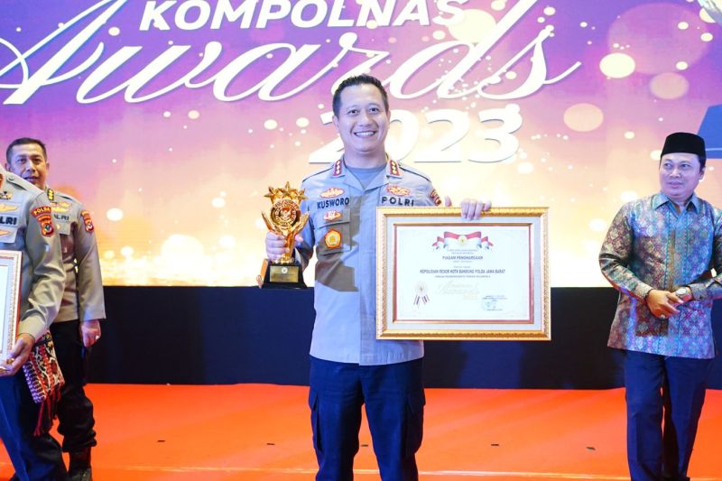 Polresta Bandung sebut penghargaan Kompolnas motivasi tingkatkan layanan