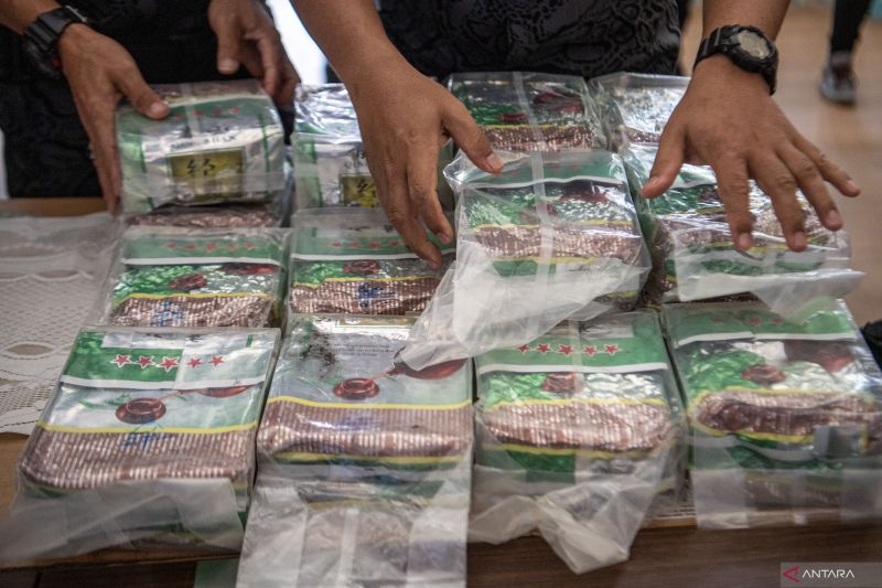 BNN Provinsi Sumsel ungkap kasus 20 kg sabu