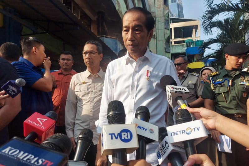 Presiden Jokowi laksanakan ibadah shalat Idul Adha di Yogyakarta