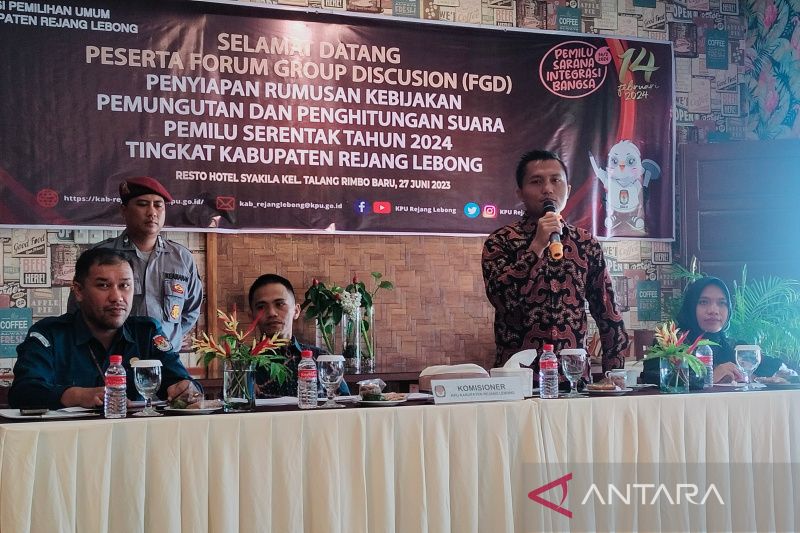 Kpu Rejang Lebong Tampung Usulan Rancangan Pkpu Penghitungan Suara