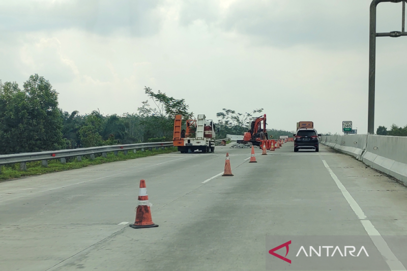 Tol Sumatera ruas Lampung-Sumsel ramai perbaikan