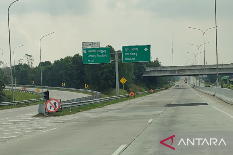 Tol Sumatera ruas Lampung-Sumsel ramai perbaikan