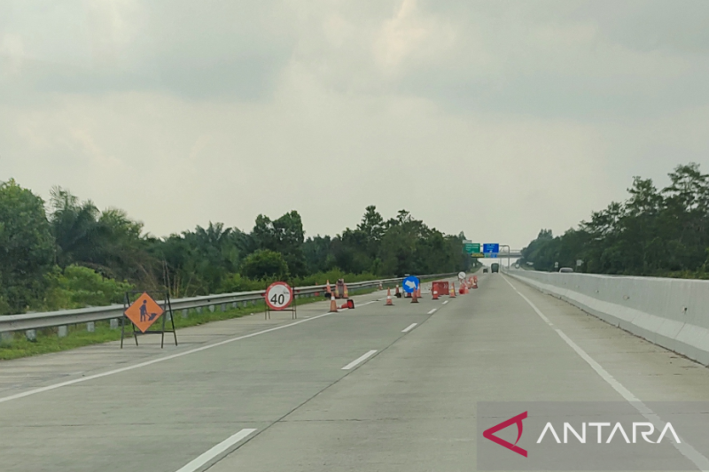 Tol Sumatera ruas Lampung-Sumsel ramai perbaikan