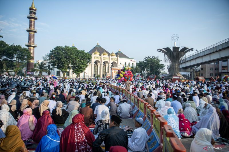 Shalat Idul Adha di Palembang