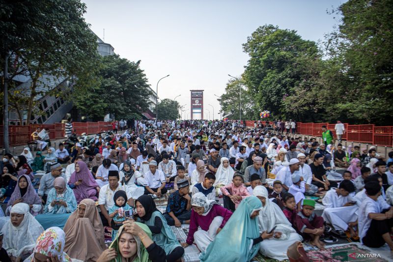 Shalat Idul Adha di Palembang