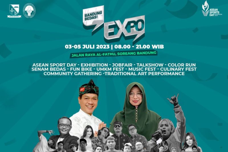 Kegiatan Bandung Bedas Expo meriahkan Fornas VII Jabar