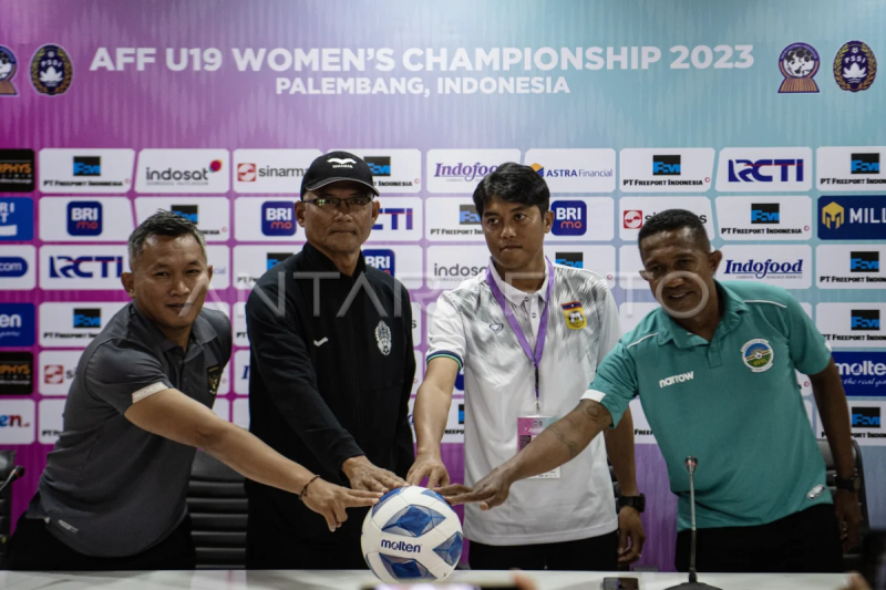 Jelang pertandingan AFF U-19 Women Championship 2023