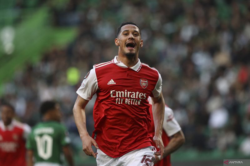 William Saliba perpanjang kontrak di Arsenal hingga 2027