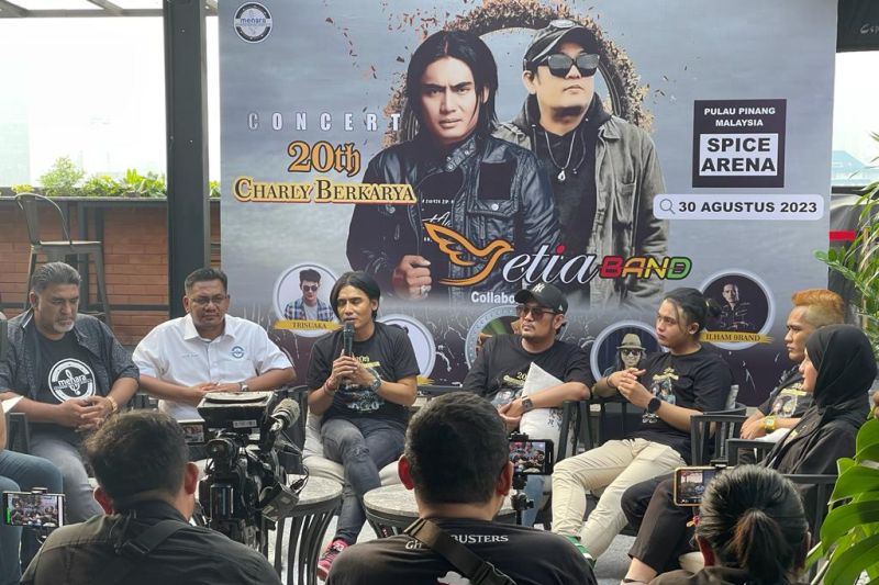 Charly Van Houten gelar konser di Malaysia