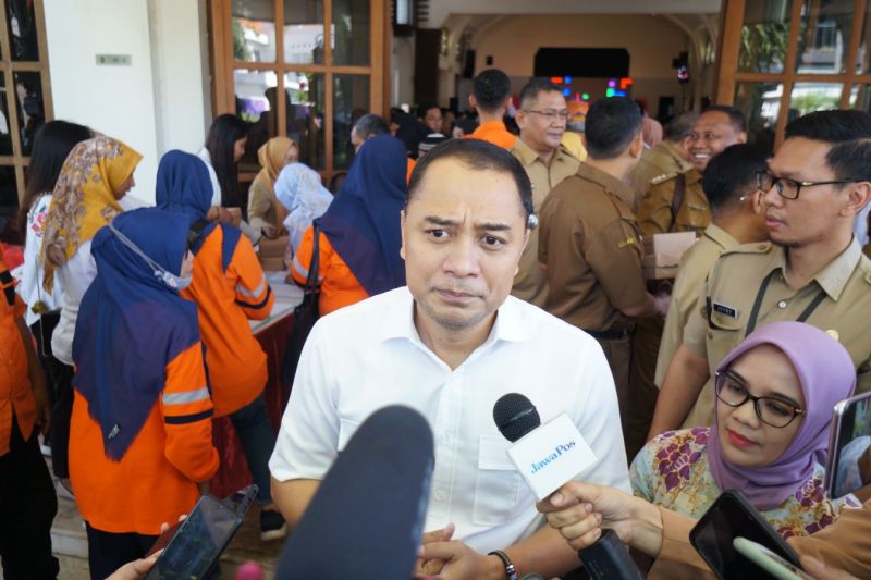 Pembukaan Bank Sampah di RW 3 Bubutan Surabaya, Eri Cahyadi Sebut Jadi Contoh Terbaik