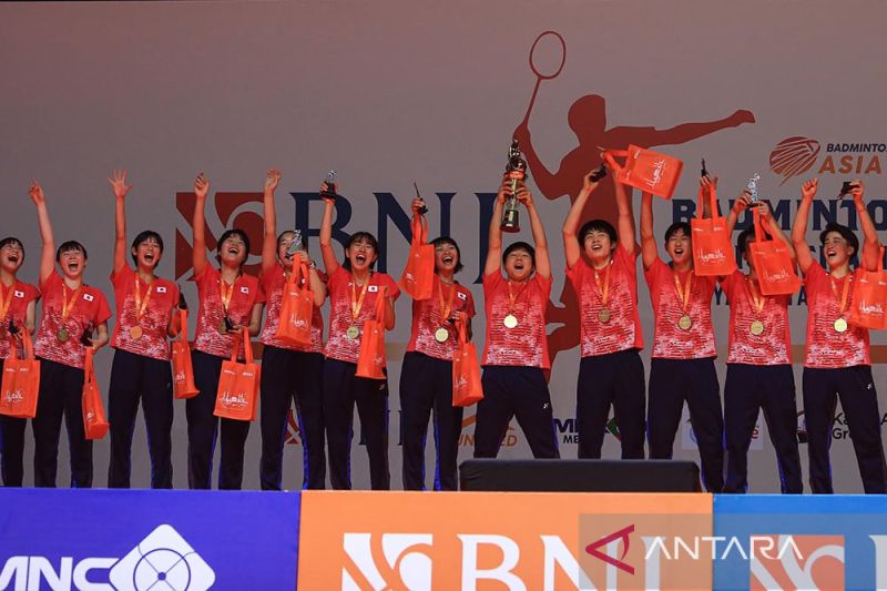 Jepang Juara BNI Badminton Asia Junior Championships 2023 - ANTARA News