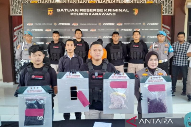 Penyiram air keras terhadap guru hingga buta diringkus polisi Karawang