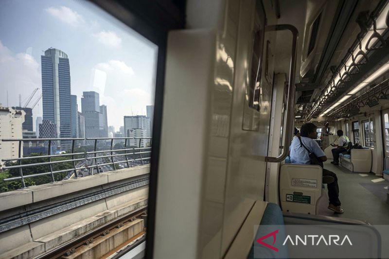 Uji Coba Terbatas LRT Jabodebek - ANTARA News