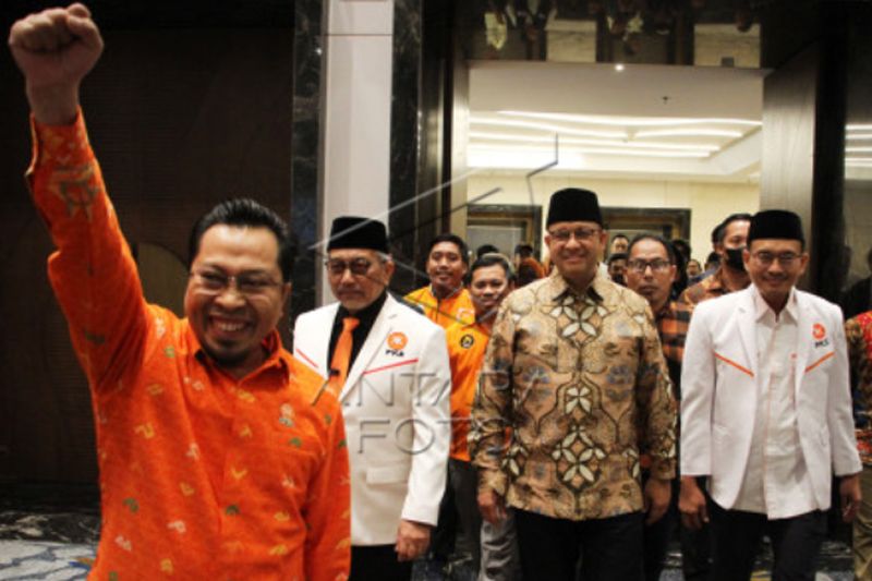 Kunjungan Anies Baswedan di Makassar