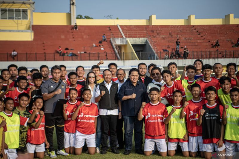 Erick Thohir tinjau seleksi Timnas U-17