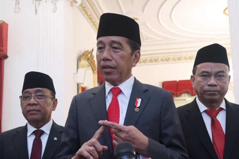 Presiden Jokowi sebut pergantian Wamenag karena pertimbangan dari partai