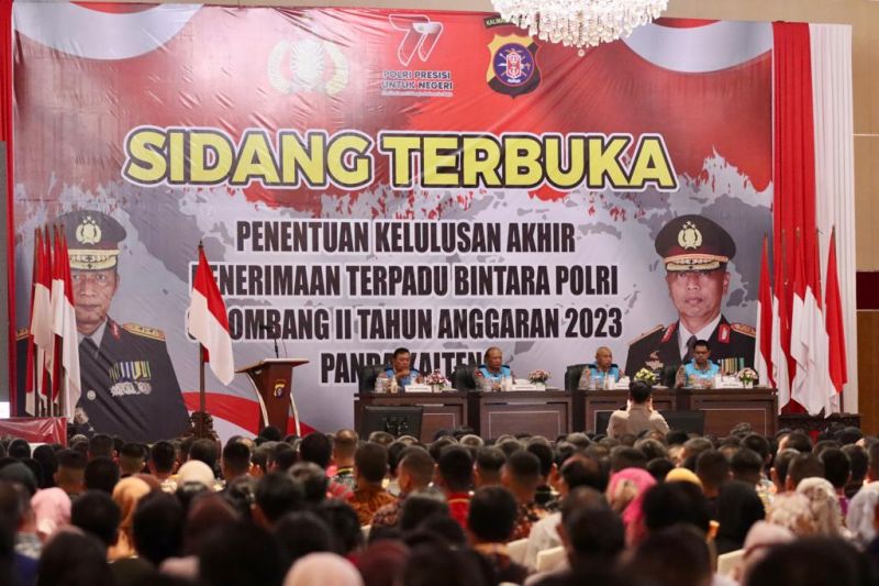 Sebanyak 86 Persen Putra Daerah Kalteng Lulus Bintara Polri 2023 ...