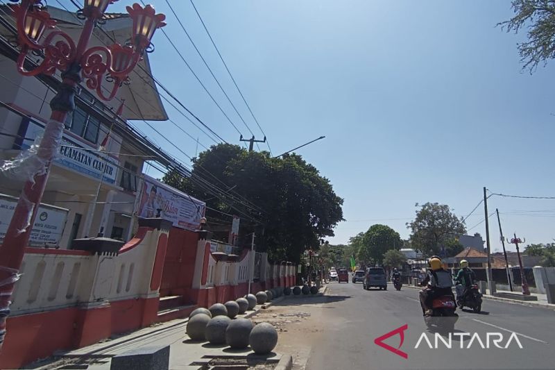 Pemkab Cianjur pastikan pembangunan pedestrian Siliwangi tuntas September 2023