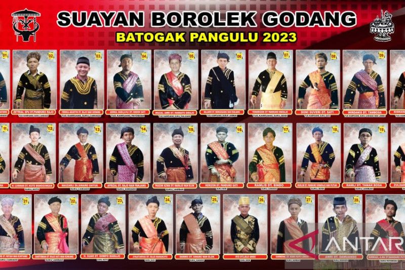 Batagak Pangulu, Suayan Barelek Gadang - ANTARA Sumbar