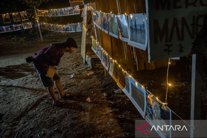 Pameran foto Hari Konservasi Mangrove Internasional