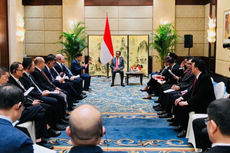Presiden Jokowi jamin ke pengusaha China soal komitmen jaga investasi