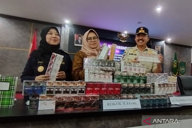 Satpol PP Garut sudah sita 3 juta batang rokok ilegal dari pedagang