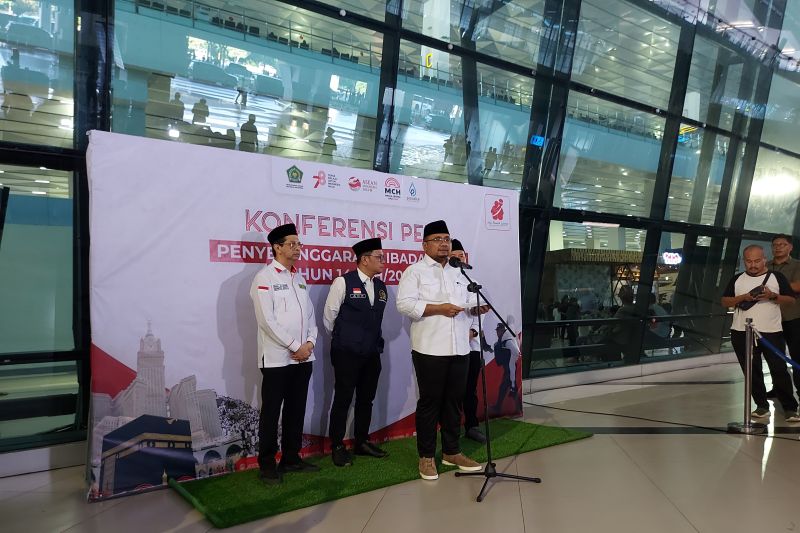 Menag resmi tutup operasional haji 2023 di Bandara Soetta